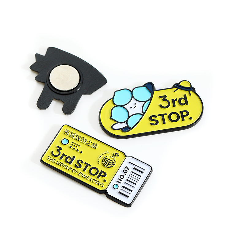 3d симпатичен сувенир од САД со релјефен метален магнет за фрижидер