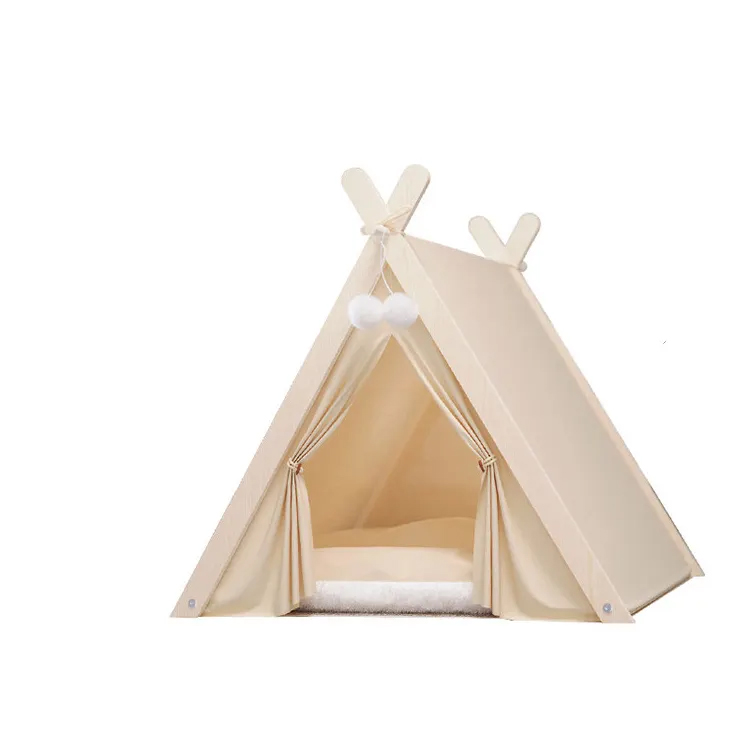 Удобна мебел за миленичиња Преносна куќа Teepee Thande