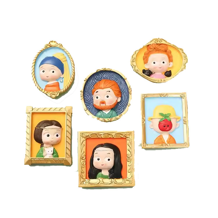 Прилагодени керамички претседателски подароци Магнети за фрижидери Слатки