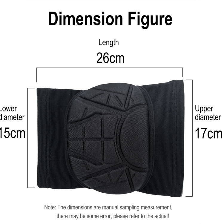 Прилагодено лого Задебелување на сунѓер против судир влошки за колена