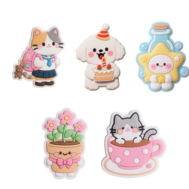 Сувенир за декорација на домот Прилагоден дизајн ПВЦ магнет за фрижидер