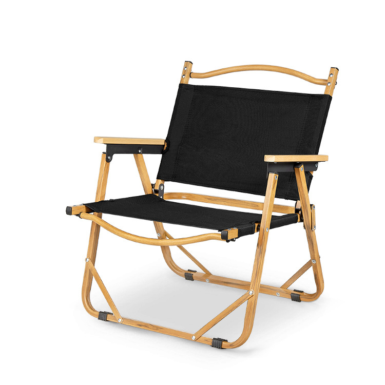 Пренослив патувачки преклоплив надворешен трпезариски стол за кампување на плажа